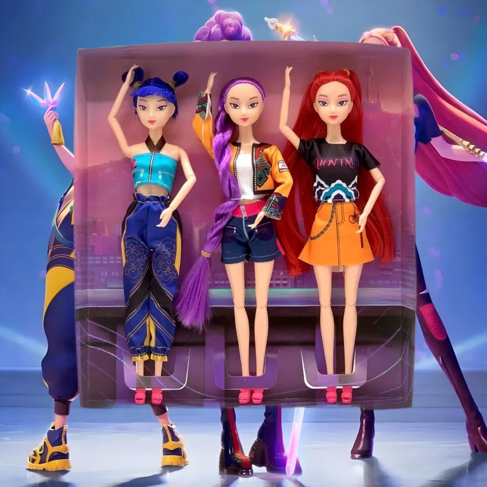 

K-POP Demon Hunter Girl Group-themed cute doll, Lumimilazoi, Christmas gift, with movable joints