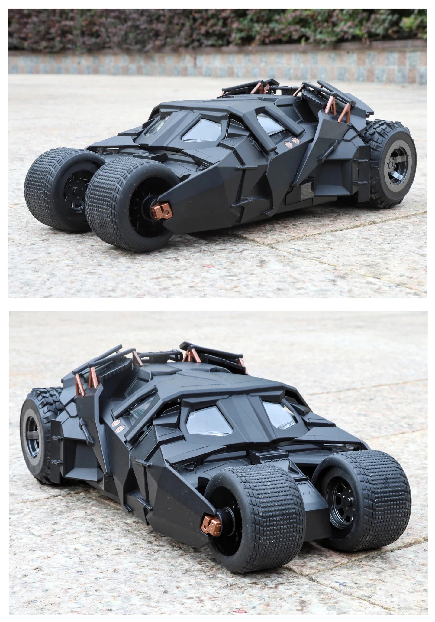 1:24 Batmobil Tumbler Bat Legierung Modell Auto Spielzeug Diecasts Metall Casting Sound und Licht Auto Spielzeug Für Kinder Fahrzeug – Detail 15