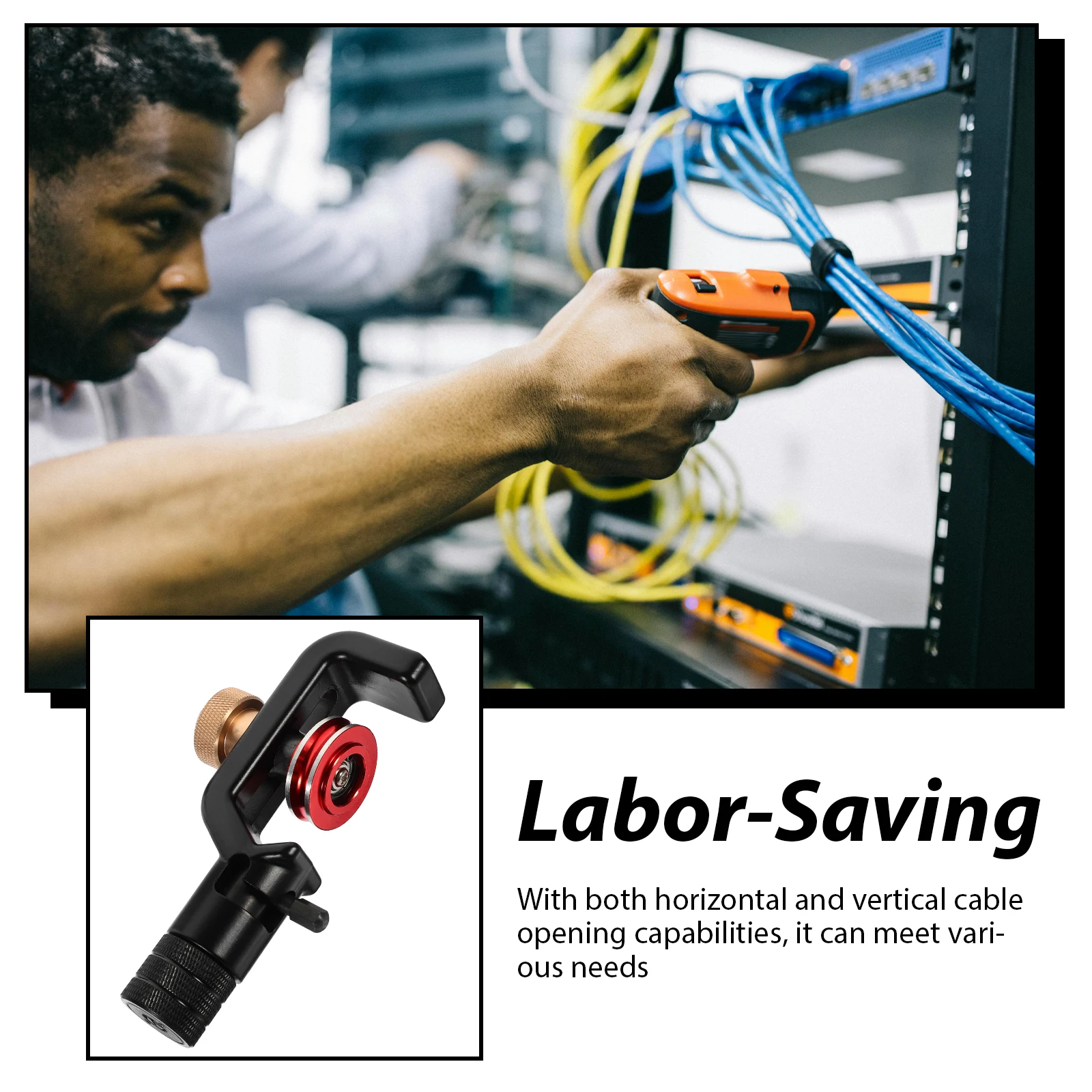 1 set Cable Opener Knife Wire Stripper Tool 4 10mm Horizontal Vertical Electric Sheath Peeler Networking