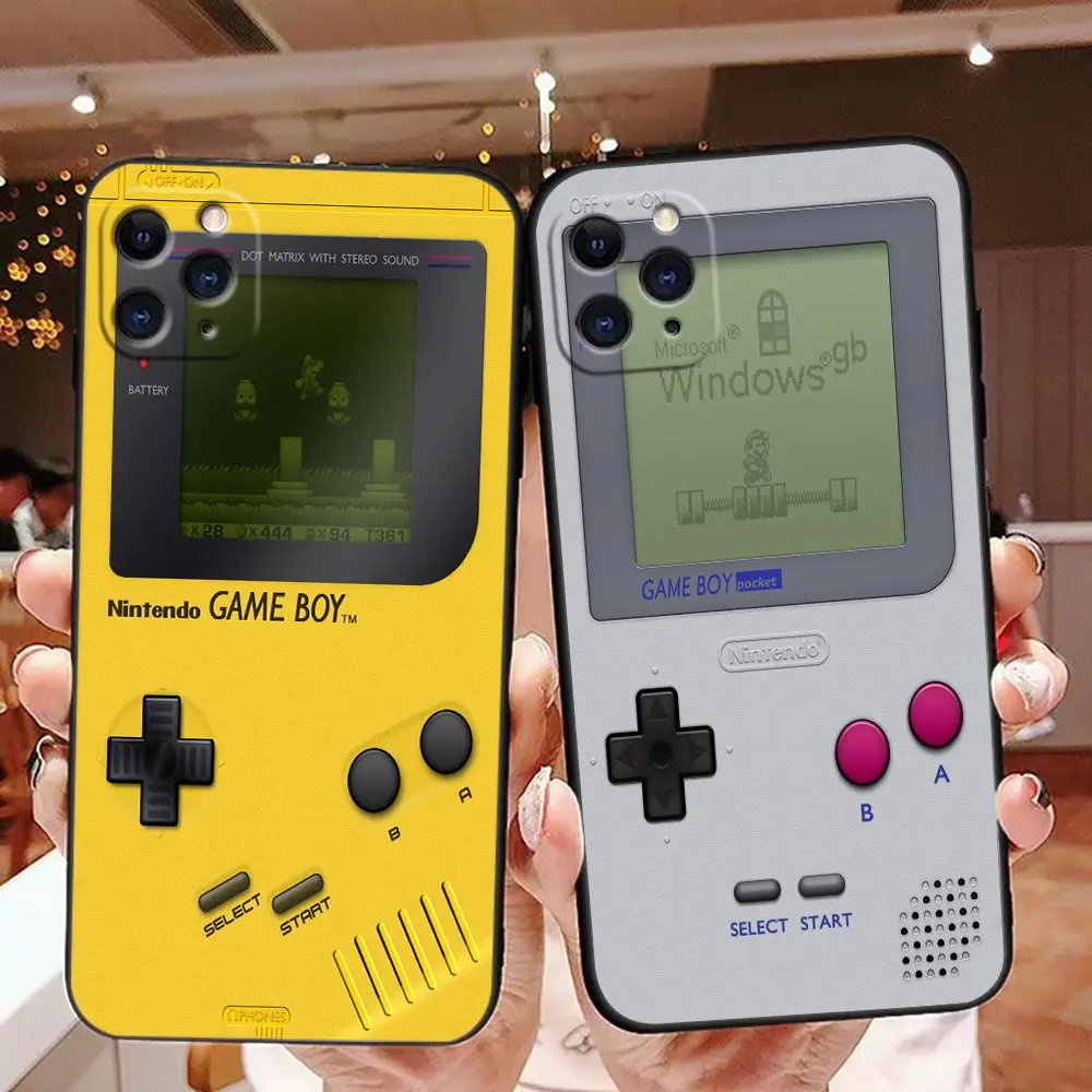 Classic Game-Boy Model Phone Case For Apple 16 iphone 15 14 13 12 11 Pro XS Max Mini X SE 8 7 Plus Case Capa Shell Carcasa