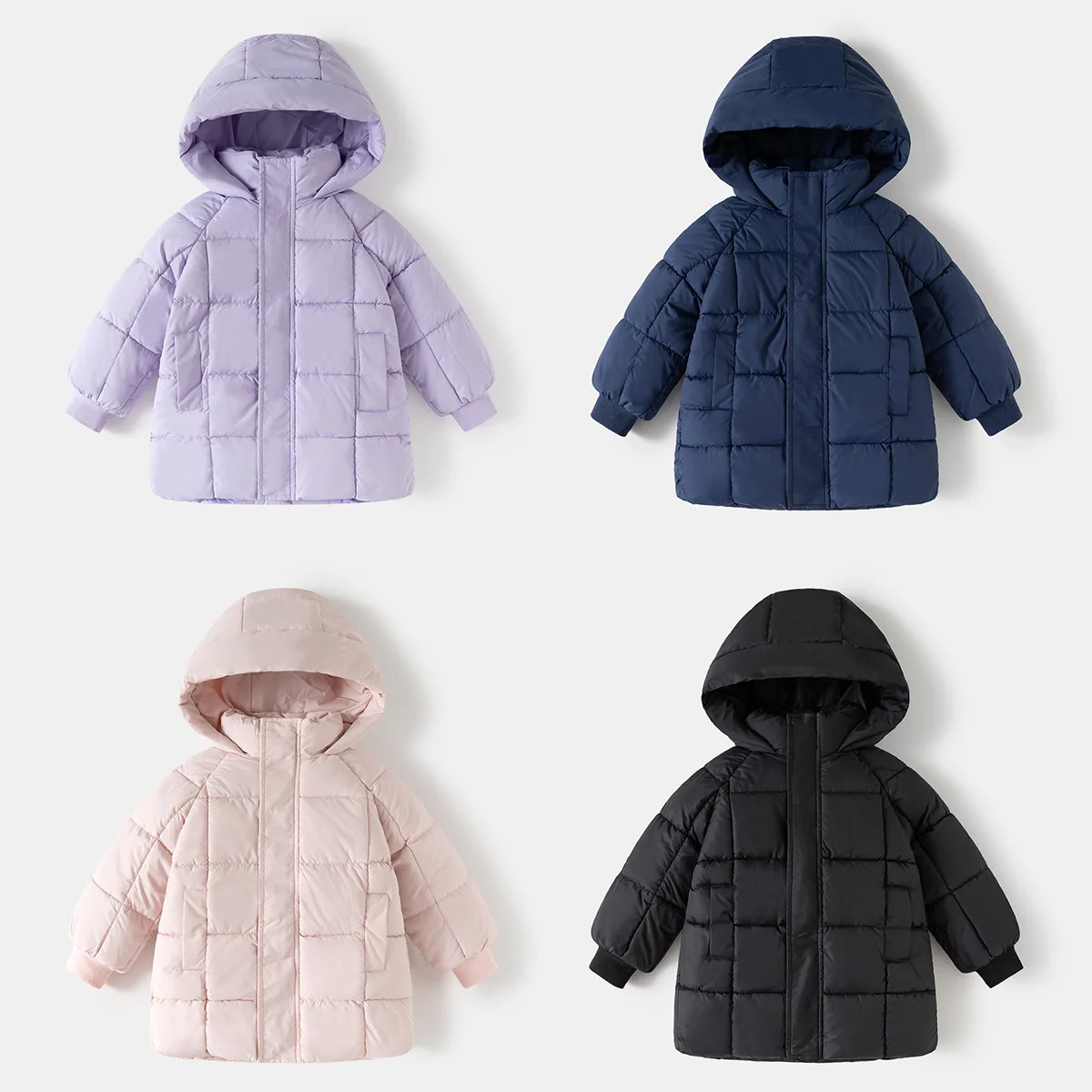 

Thermal Toddler Boys Parkas Cotton Padded Kids Girls Coat Winter Children's Clothes