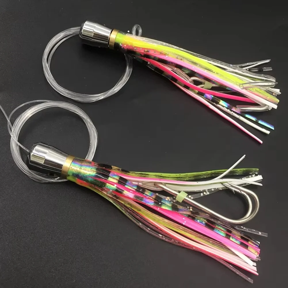 

Морская приманка-осьминог, медная конструкция, реалистичное движение, прочная конструкция, сбалансированное забросное действие, для ловли тунца и акулы