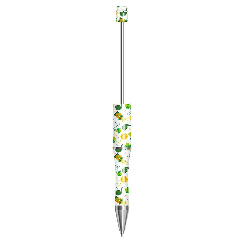 24Pcs Four-leaf Clover Beaded Pen School Supplies