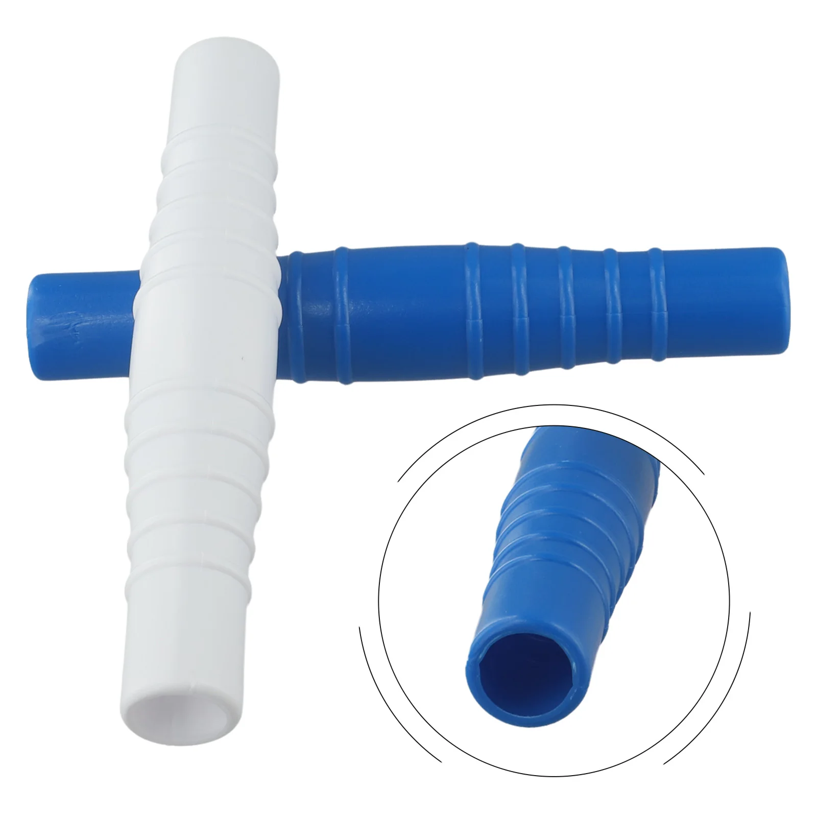 2 Piece Pool Hose Connector Coupling for 1 1/4 inch and 1 1/2 inch PVC Hoses Used in Swimming Pool Maintenance Applications