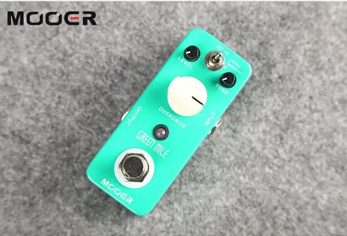 

Mooer Green Mile Mini Overdrive Guitar Effect Pedal Micro Electric Guitar Pedal True Bypass Guitar Parts & Accessories