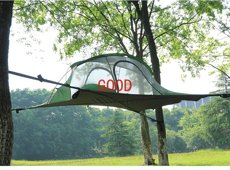 Family Hammock Triangle Tree Tent Family Travel Camping Fishing Self-driving Tour Extra Large Hammock Waterproof