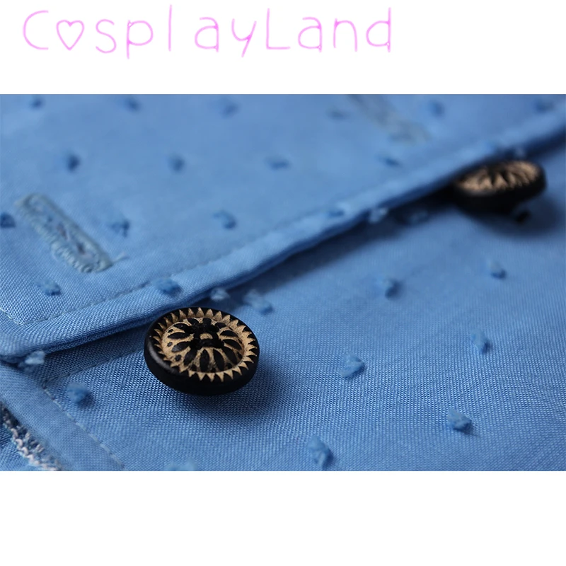 Dolores Abernath Cosplay Costume Women Dress Christmas Halloween Uniform Outfit Cosplay Costume Customize Blue Long Dress