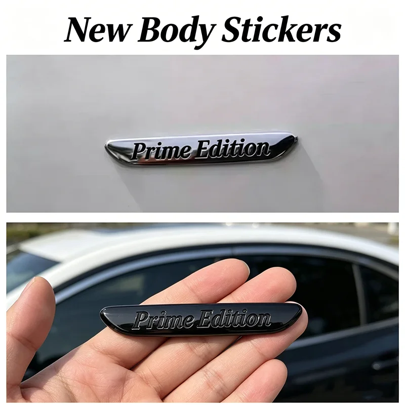 Emblema Adesivo ABS para Porta-Malas Traseiro e Para-lama Mercedes Benz STRONGER THAN TIME Prime Edition - Acessório Exterior