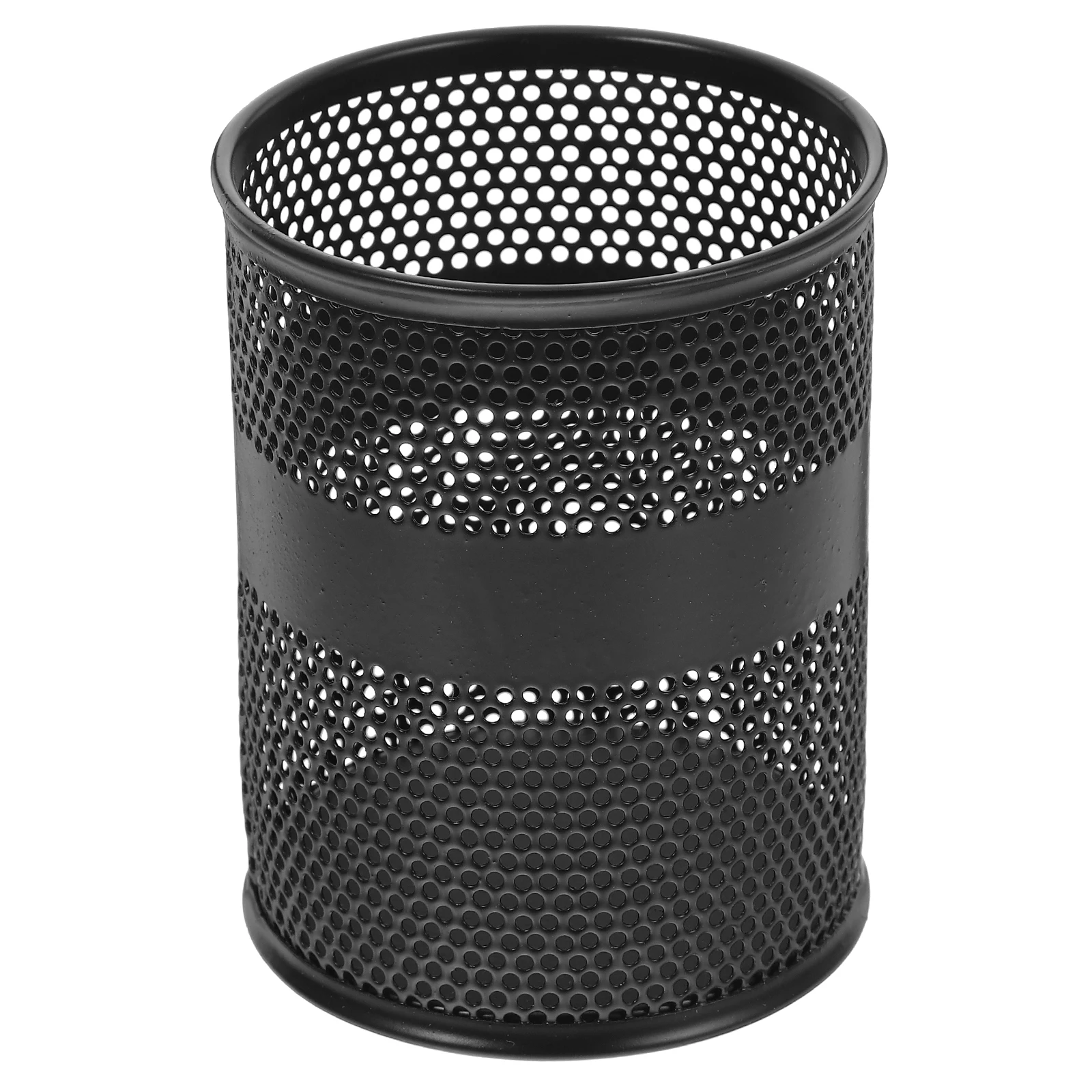 

Metal Mesh Pen Holder Sturdy Office Study Room Desktop Organizer Pencil Cup Stationery Organizer for Desk
