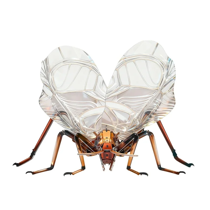 Cute 3d Acrylic Natural Insect Puzzle Model Diy Assembly Home Office Display Series Desktop Decoration Display Piece Puzzle