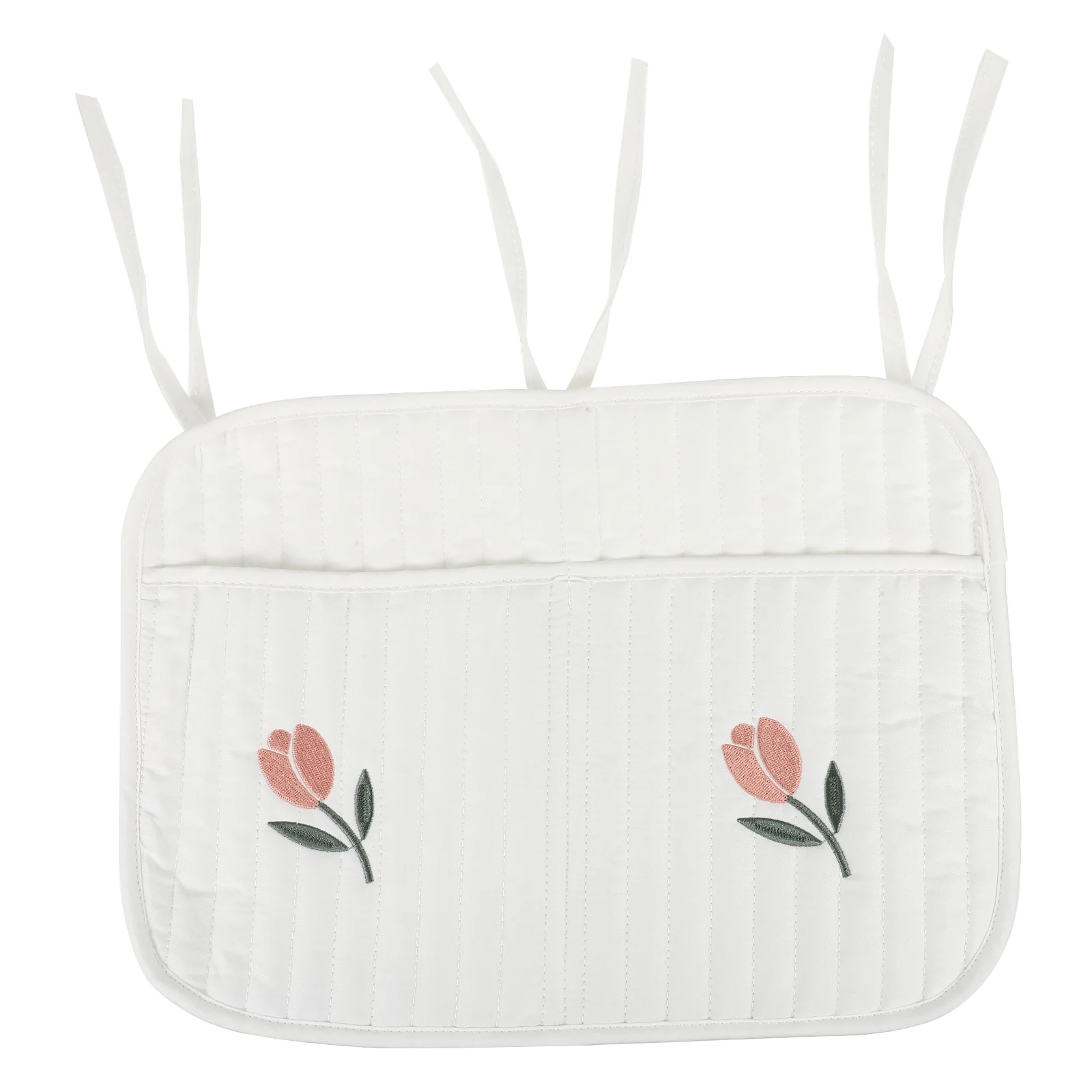 

Crib Nursery Storage Bag Hanging Diaper ganizer Baby Bed Toy Pouch Stroller Travel Essential Cotton Lightweight