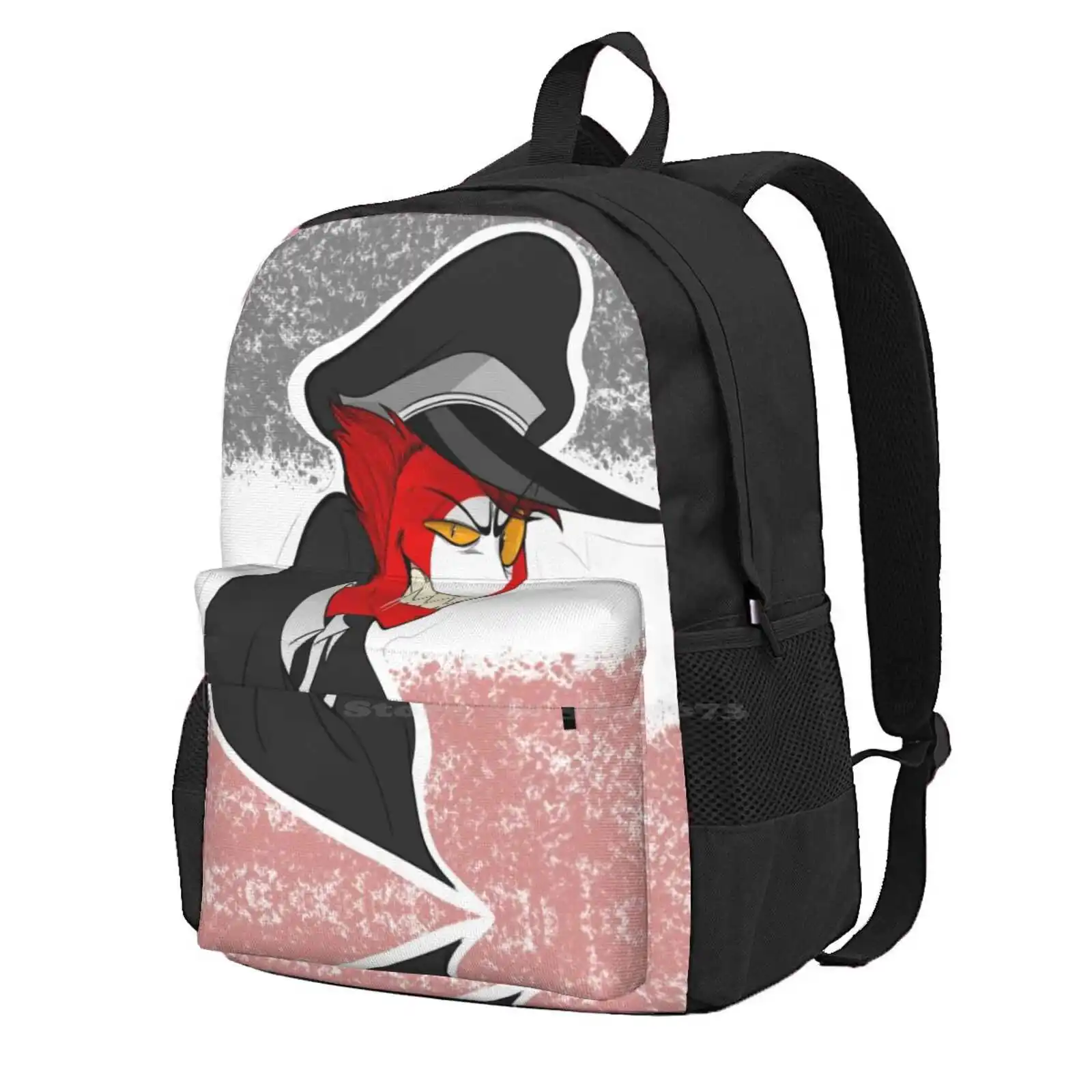 Germany Tr Countryhumans Large Capacity School Backpack Laptop Bags Flag Countryhumans Hats War History