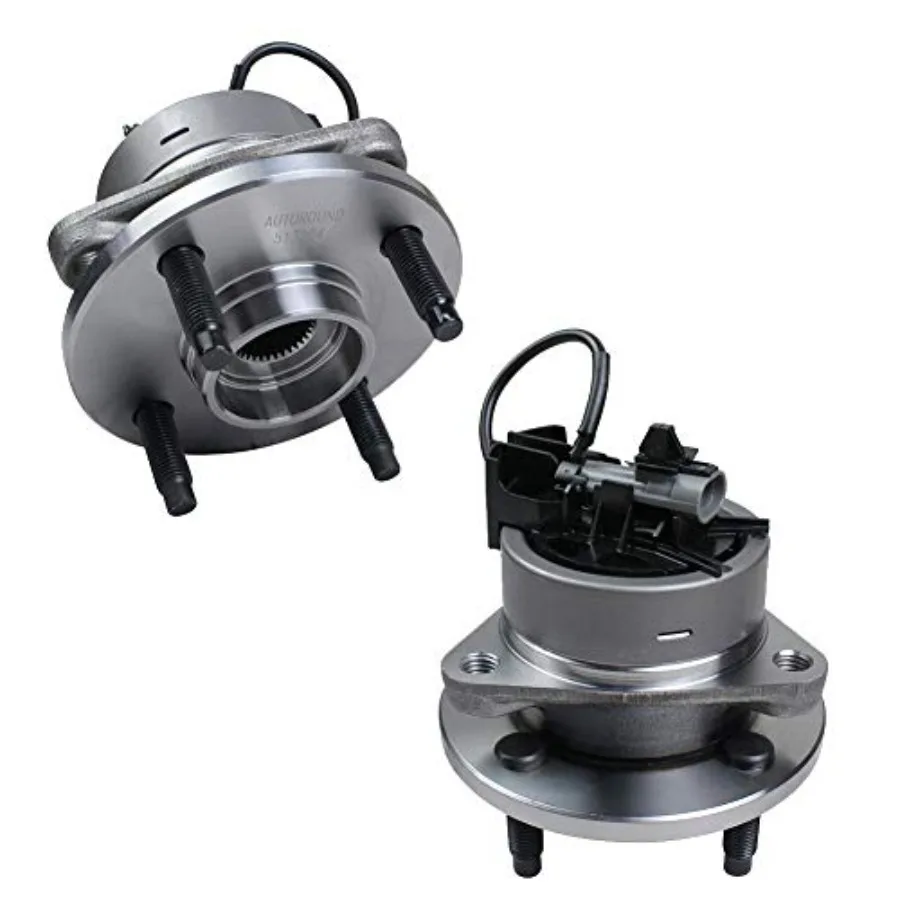 

513204 2 Pack Front Wheel Hub and Bearing Assembly Compatible with Chevy Cobalt 2005-2010, Saturn Ion 2003-2007, Pontiac G5 200