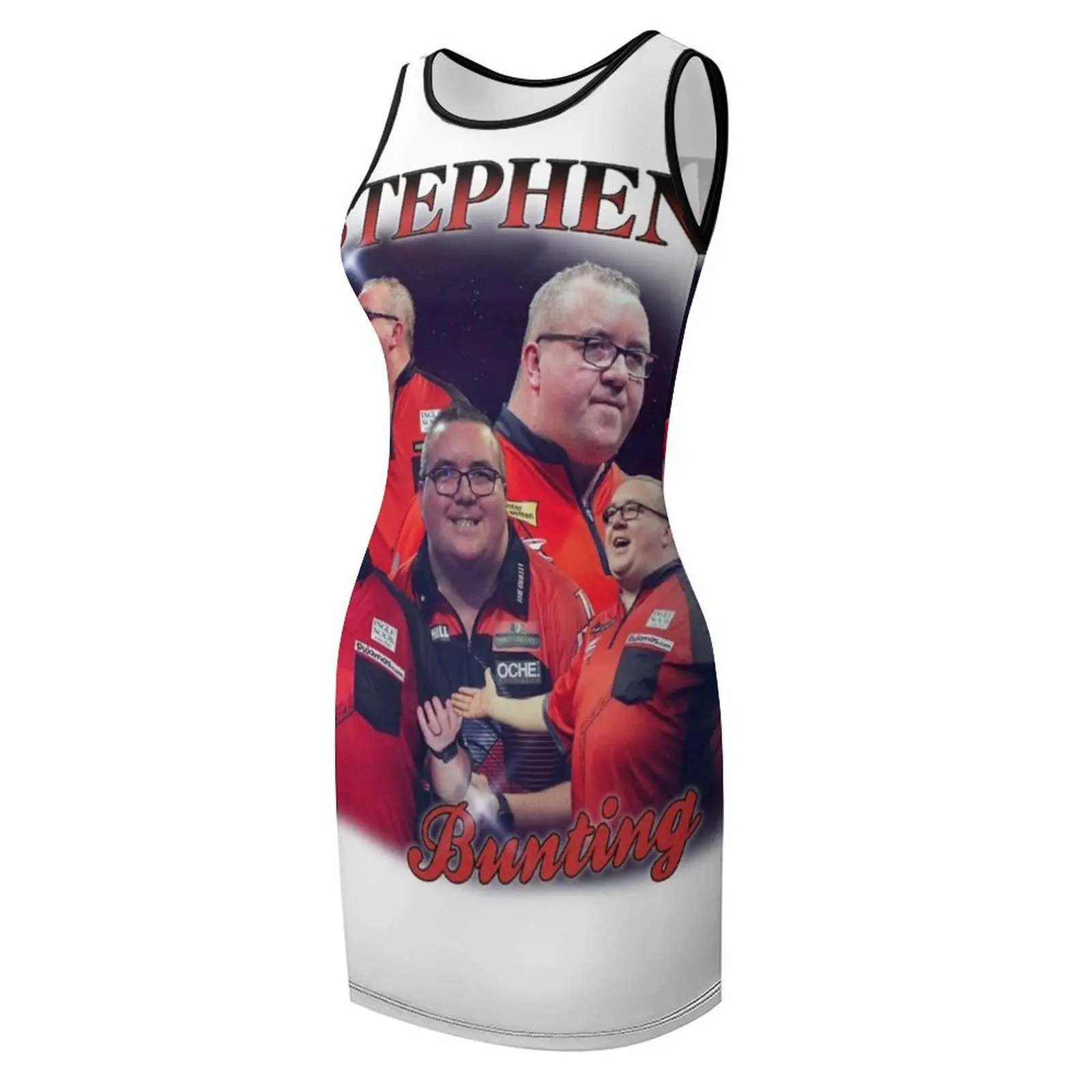 Stephen Bunting Bootleg T-Shirt - Darts T-Shirt Sleeveless Sundress women's summer dresses 2025 Clothing Cocktail of dresses