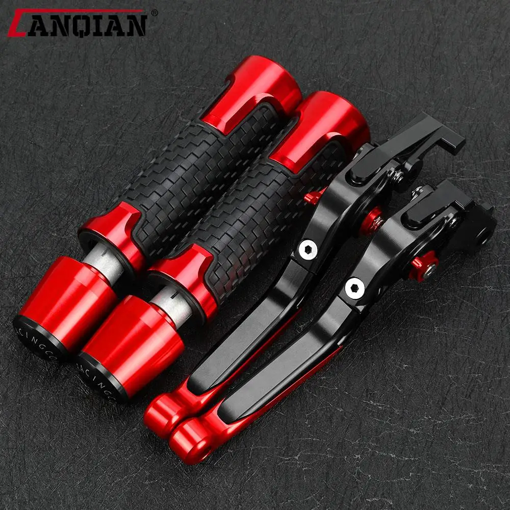 

For SUZUKI GSX-R 1300 HAYABUSA GSXR1300 1999-2016 Accessories Motor Adjustable Brake Clutch Levers Handlebar Hand Grips ends