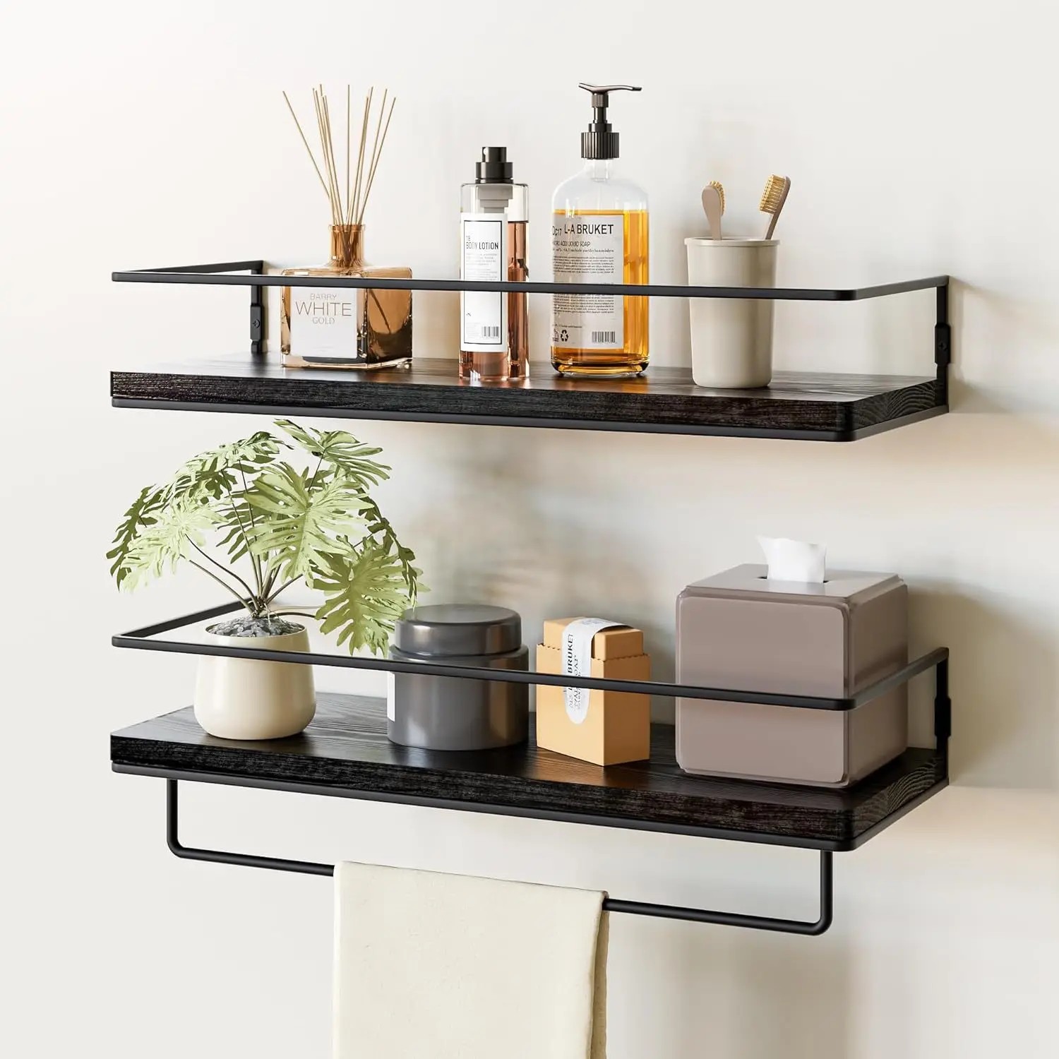 wall-mounted-wood-storage-rack-2-piece-set-kitchen-bathroom-accessories-with-towel-rod-multi-functional-storage-rack