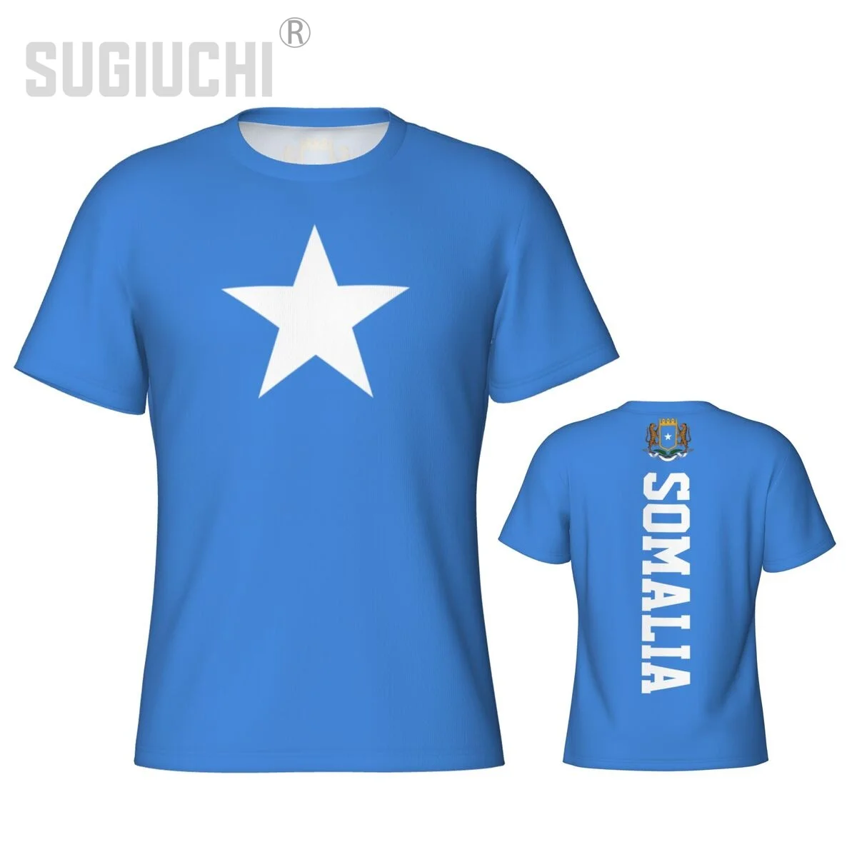 Tight Sports T-shirt Somalia Flag 3D For Men Women Tees jersey Clothes Soccer Football Fans Gift Patriotic T shirt