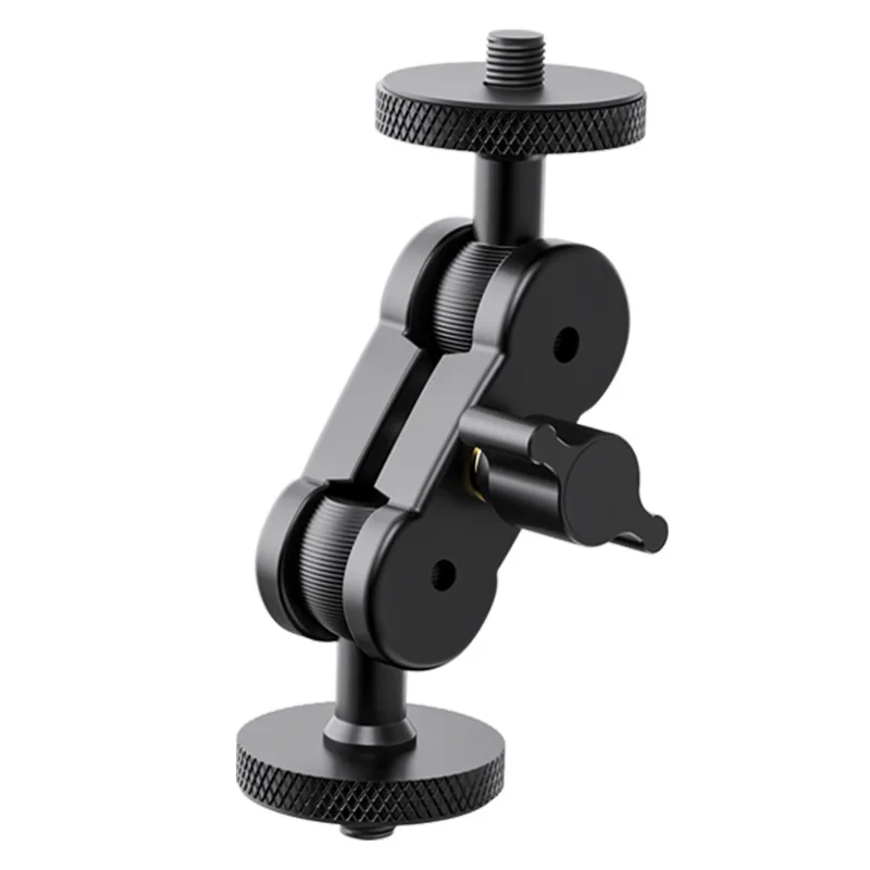 Aluminum Alloy Universal Magic Arm Monitor Mount,Thread Camera Bracket for DSLR Cameras & Insta360 X4 X5