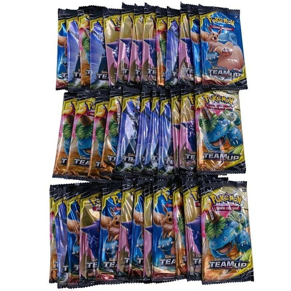 324Pcs/Box Pokemon Cards Evoling Skies English Vivid Voltage Vmax GX Series Booster Box Collection Trading Card Game Toys 