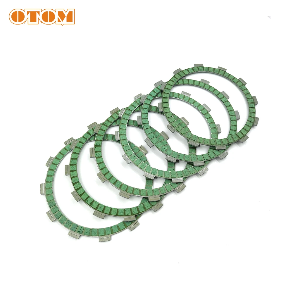 OTOM NC250 Parts Clutch Friction Plates Motocycle Clutch Steel Disc Set For ZONGSHEN 250CC Engine Accessories Dirt Bike Enduro