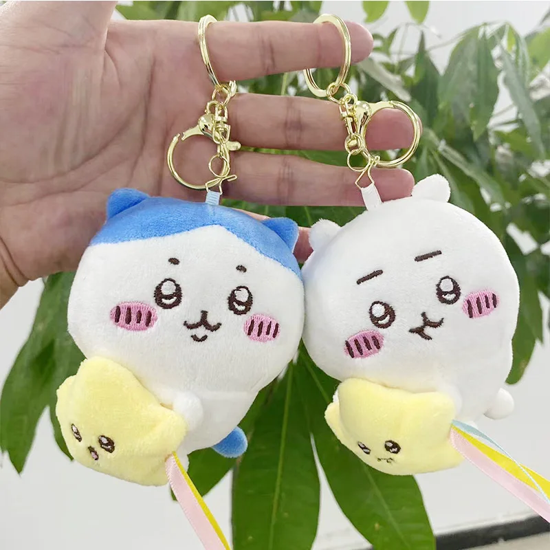 

New Chiikawa Plush Keychain Doll Kawaii Usagi Hachiware GIRL Plush Toys Pillow Doll Stuffed Plushies Home Bag Pendant Decoration