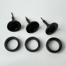 (3 pcs) OEM poppet valve gasket for QSS 37 series & Fuji 550 570 #3