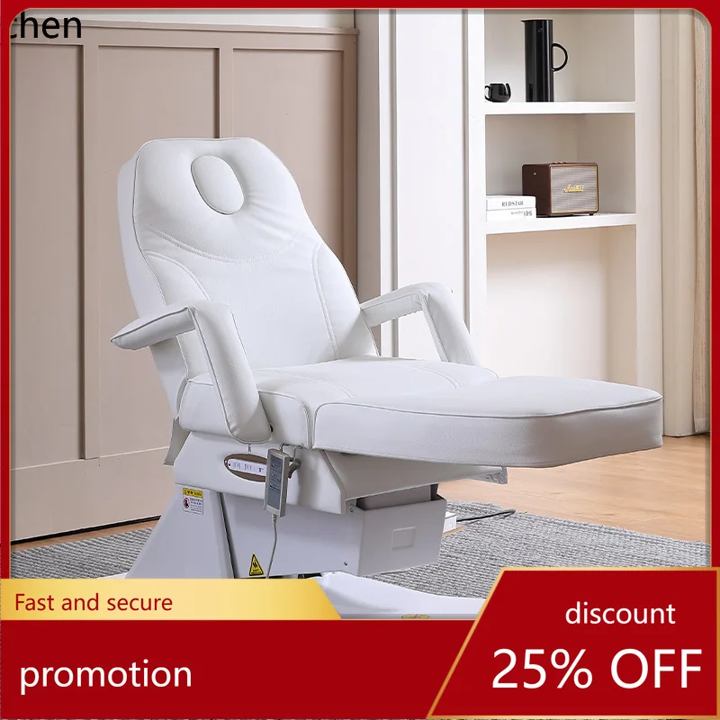 

CZ Beauty Chair Fully Automatic Adjustable Tattoo Embroidery Eyelash Injection Folding Beauty Salon Special Beauty Bed