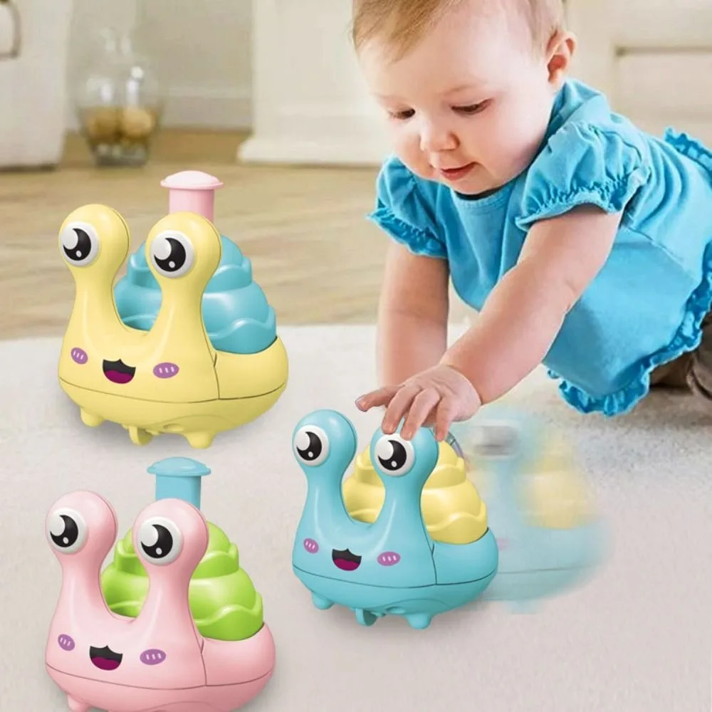 

Creative Snail Shape Pull Back Mini Vehicles Educational Toys for Toddlers Push and Go Cars Vehicle Animal Gift