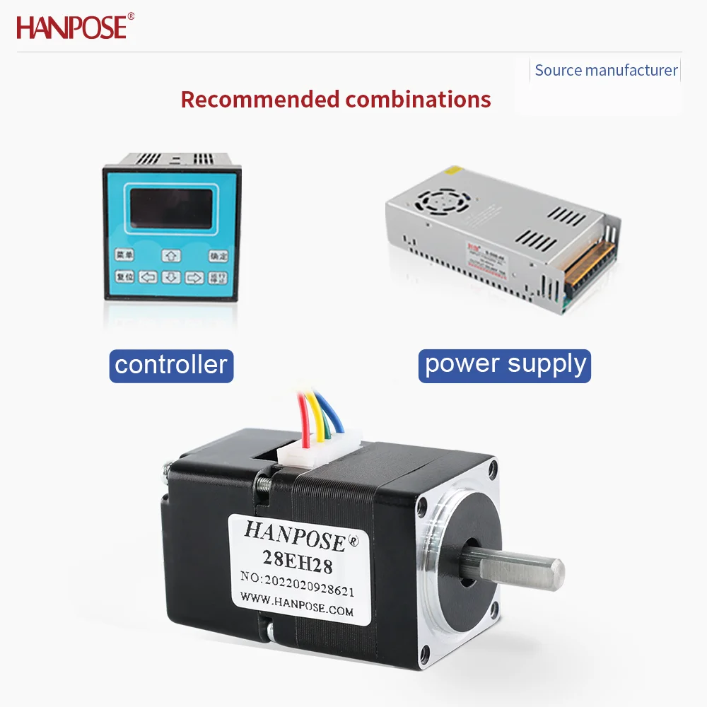closed-loop stepper motor NEMA8 28EH28+CL57 drive 0.8A 2.5V real-time coordinate reading, no step loss, stable operation