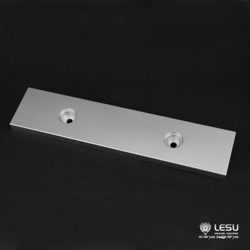 LESU 1/14 RC Truck Model Front Bumper Plate G-6062-2 For 1 14 Tamiya Rc Tractor Truck King Hauler Globe Liner Model Accessories