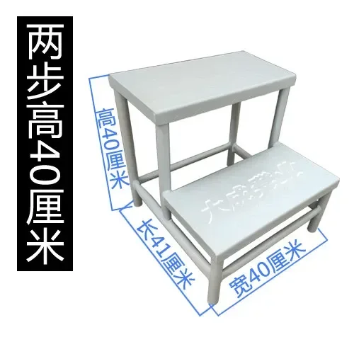 Two or Three Steps Iron Stool Climbing Stool Freight Ladder Iron Strong Industrial Household