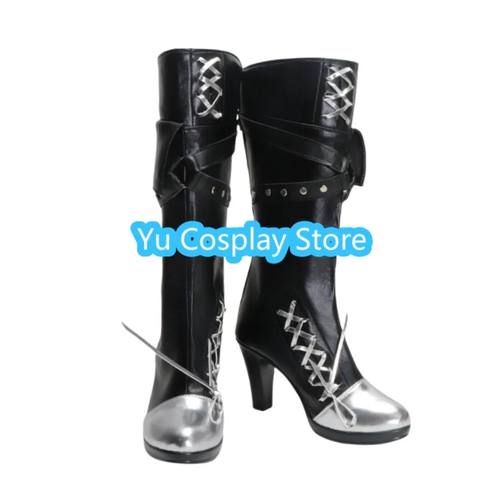 

Yu Косплей Магазин Arknights Mostima Phonon Collab Обувь для косплея Аниме Обувь для косплея Сапоги Костюмы на Хэллоуин Реквизит