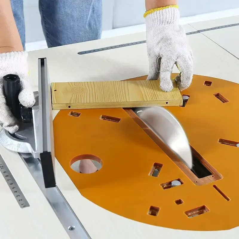 Multifunctional Foldable Lifting Woodworking Saw Table Portable Flip Over Table Saw Workbench