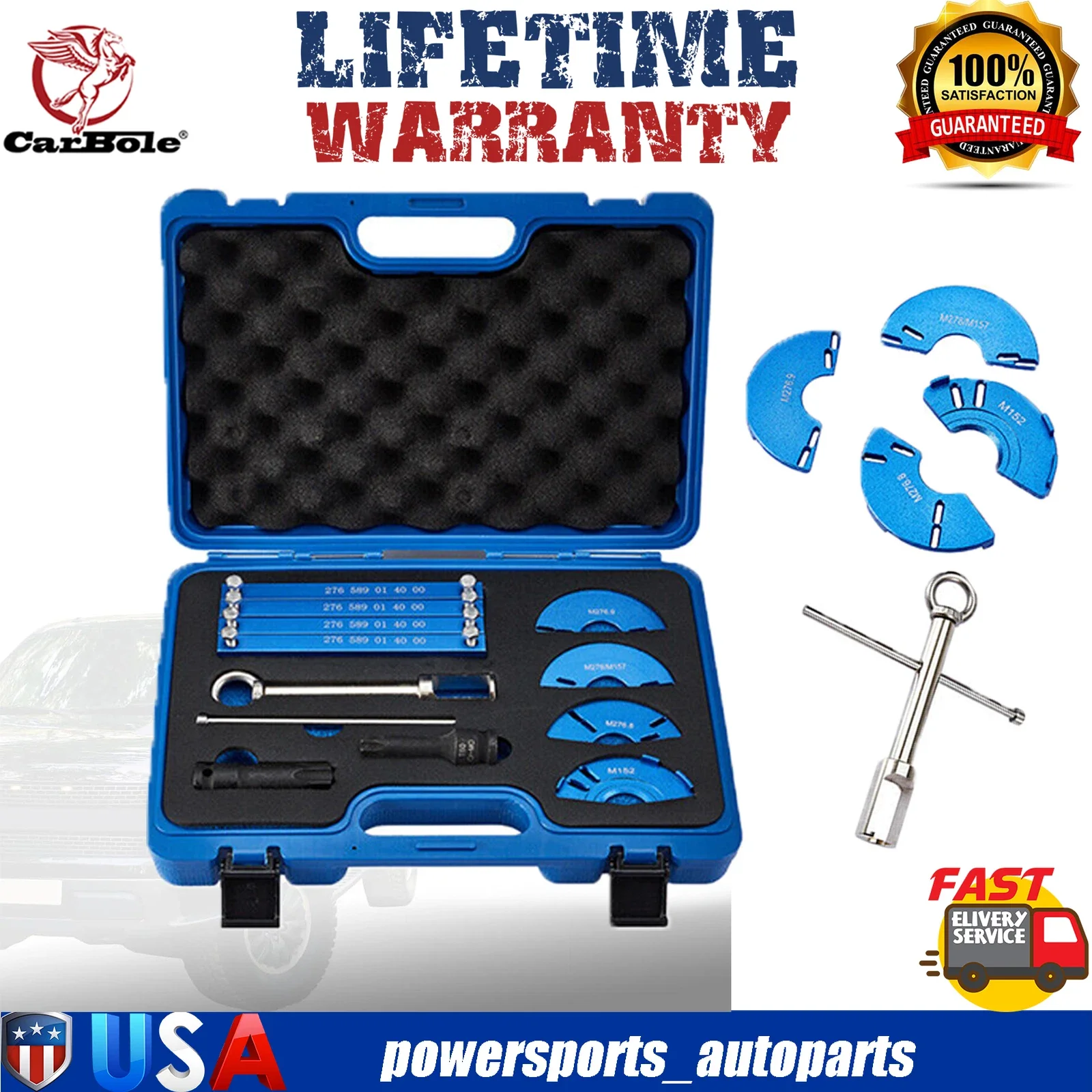 

FITS MERCEDES BENZ M157/M276 TIMING TOOL SET CAMSHAFT ADJUSTER TOOL T60,T100 KIT