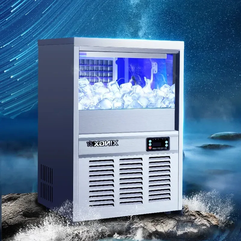Commercial Ice Making Machine Restaurant Bar Shop Ktv Cafe Hotel Ice Machine 500kg Day Ice Cube Maker 2025