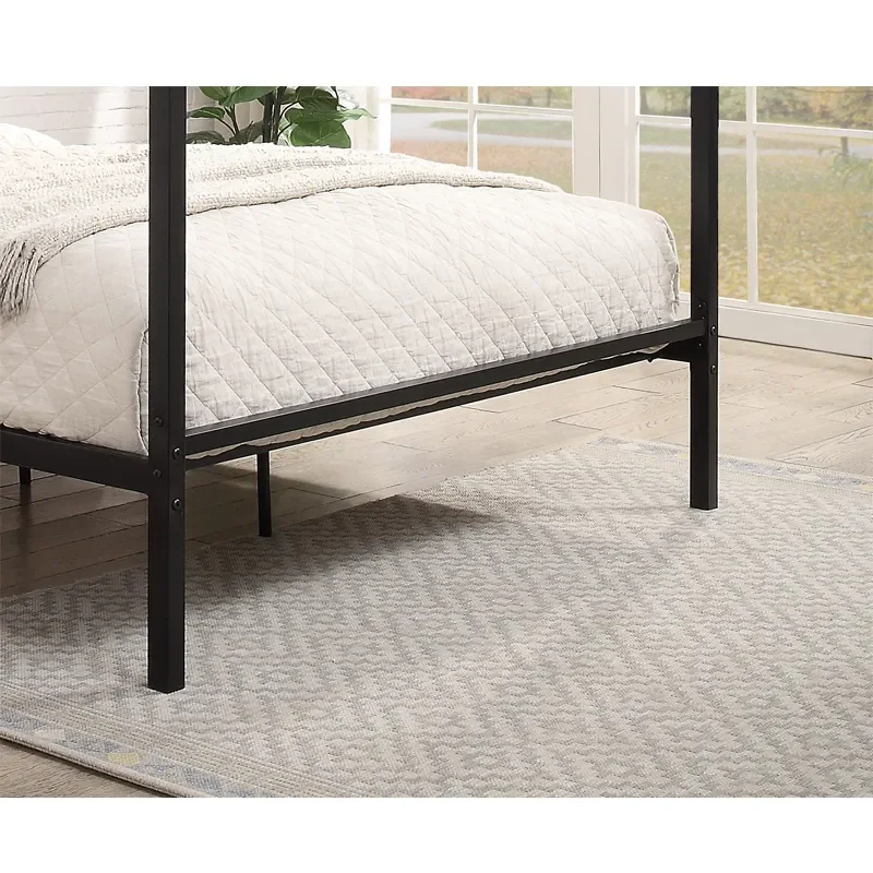 Letto a baldacchino moderno ne - Canopy Bed Frame Metal Queen recensione e prezzo