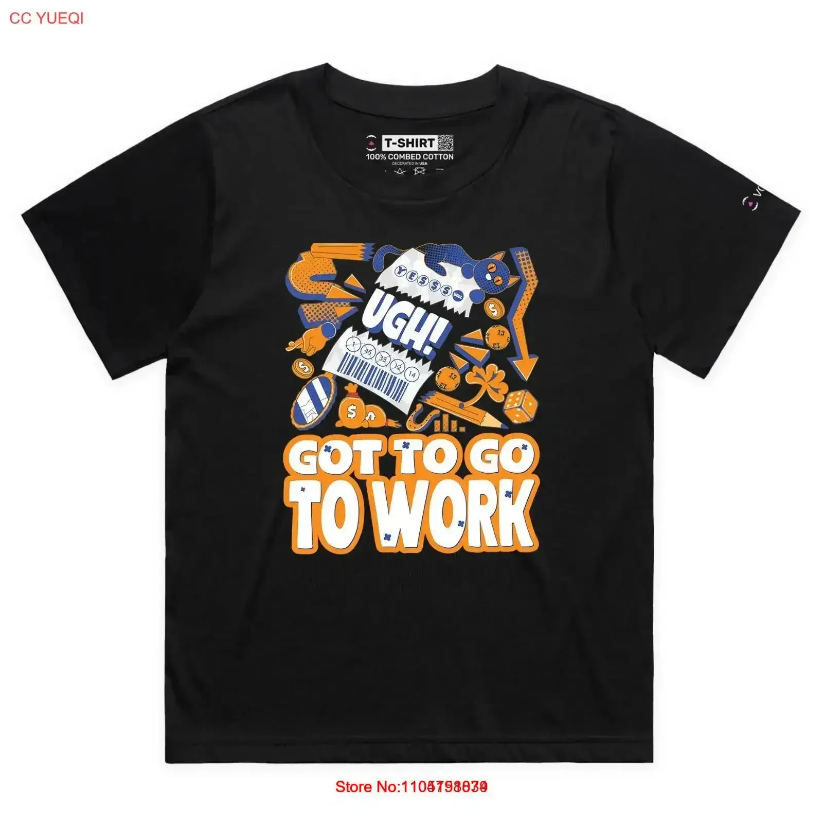 

VOICEART Забавная футболка с рваным лотерейным билетом и дизайном премиум-качества, винтажная стираная универсальная уличная одежда, мужская винтажная одежда