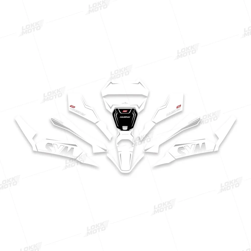Motorcycle Tank Pad Stickers Thick Frosted Traction Scooter Protector Decal Waterproof Accessories For Husky 150 Husky ADV 150