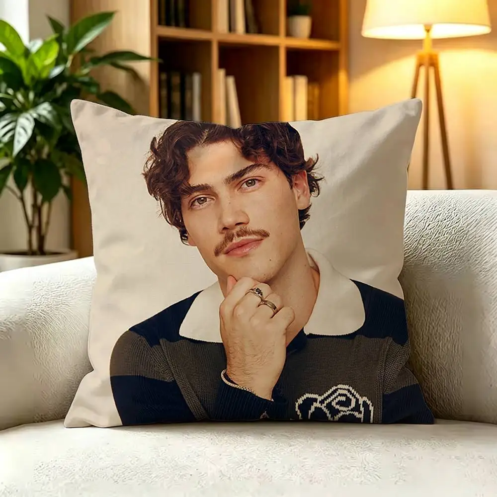 J-Jack Innanen Actor Various Sizes Square Pillow Case For Car Home Bedchamber Decor
