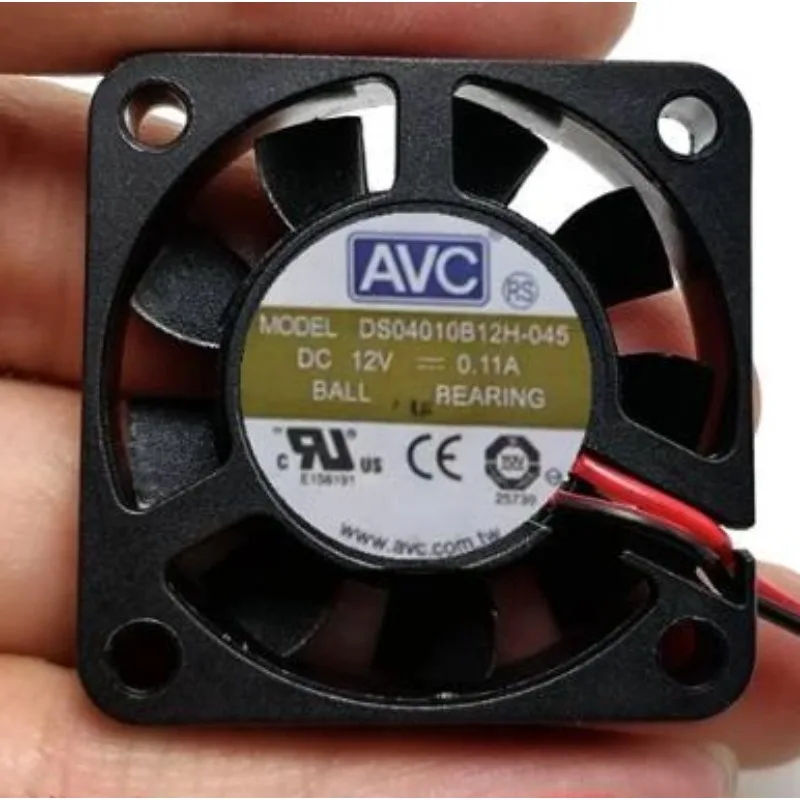 

Новый вентилятор охлаждения для AVC Φ 12V 0.11A 4010 4 см вентилятор охлаждения с двумя шариками 40*40*10 мм