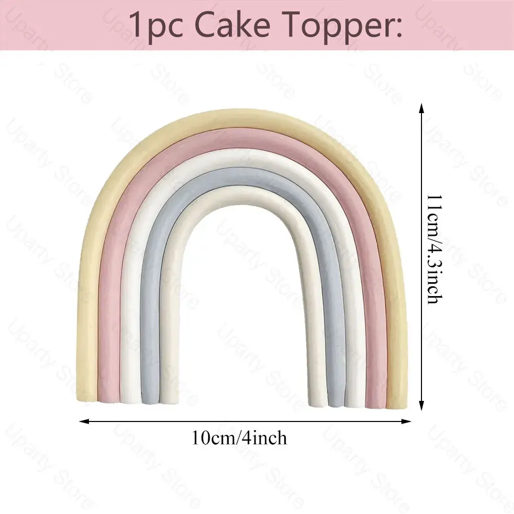 Luftballons Bär Kuchen Topper Erröten Rosa Kugeln Weiße Wolke Bär Halten Luftballons Kuchen Dekoration für Geburtstag Baby Dusche Dekor – Detail 6