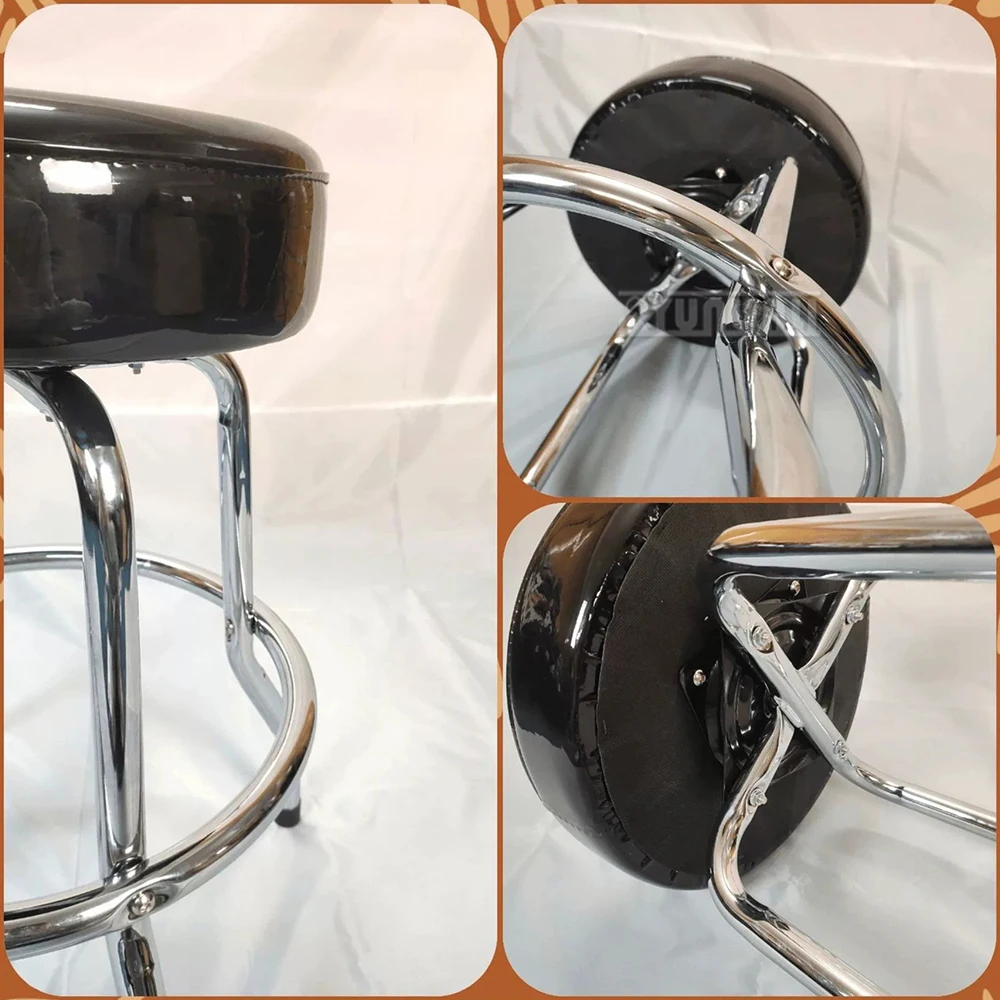 Swivel Professional Guitar Stool, Musical Instrument Performance Single Person Singing Playing Stool Chair