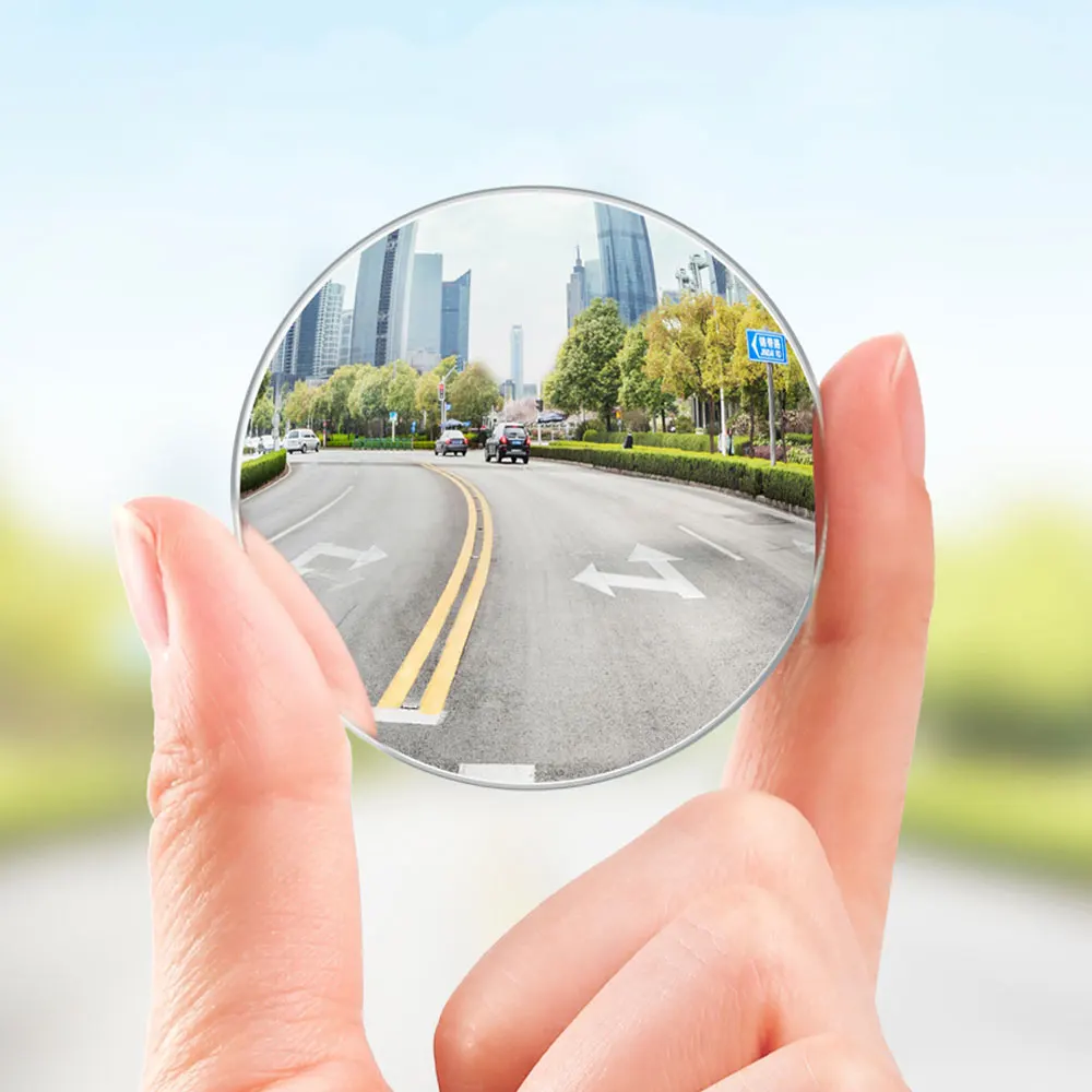 1pc Blind Spot Mirror for Large Vehicles Buses Trucks Car Rear View Mirrors Round Convex Wide Angle Small Circular Side Mirror