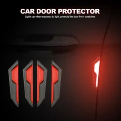 4pcs Self-adhesive Scratch Protective Stickers Car Door Handle Bowl Cars Sticker Anti-collision Protection Strip car accessories