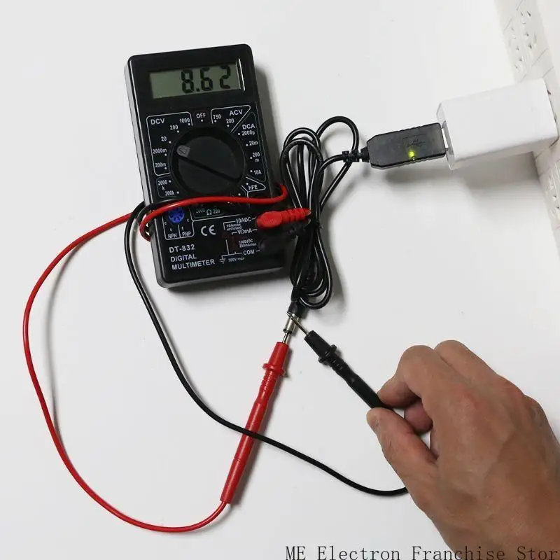 T5EA Universal USB Line Line Converter Cable Cable for 18650 Battery Pack