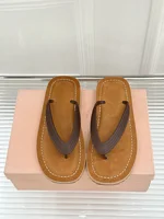 Summer Hot-selling Retro Flip-flops Versatile for Outdoor Wear Open-toe Sandals Casual Beach Shoes Flat Shoes Slippers Gifts - Image 2