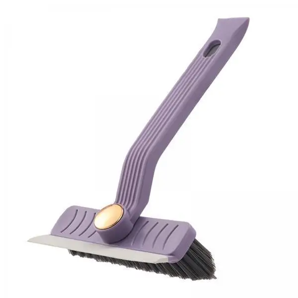 Multifunctional Bathroom Cleaning Brush Handheld Grout Scrubber Durable Plastic Tool for Floor Tile and Sink Cleaning