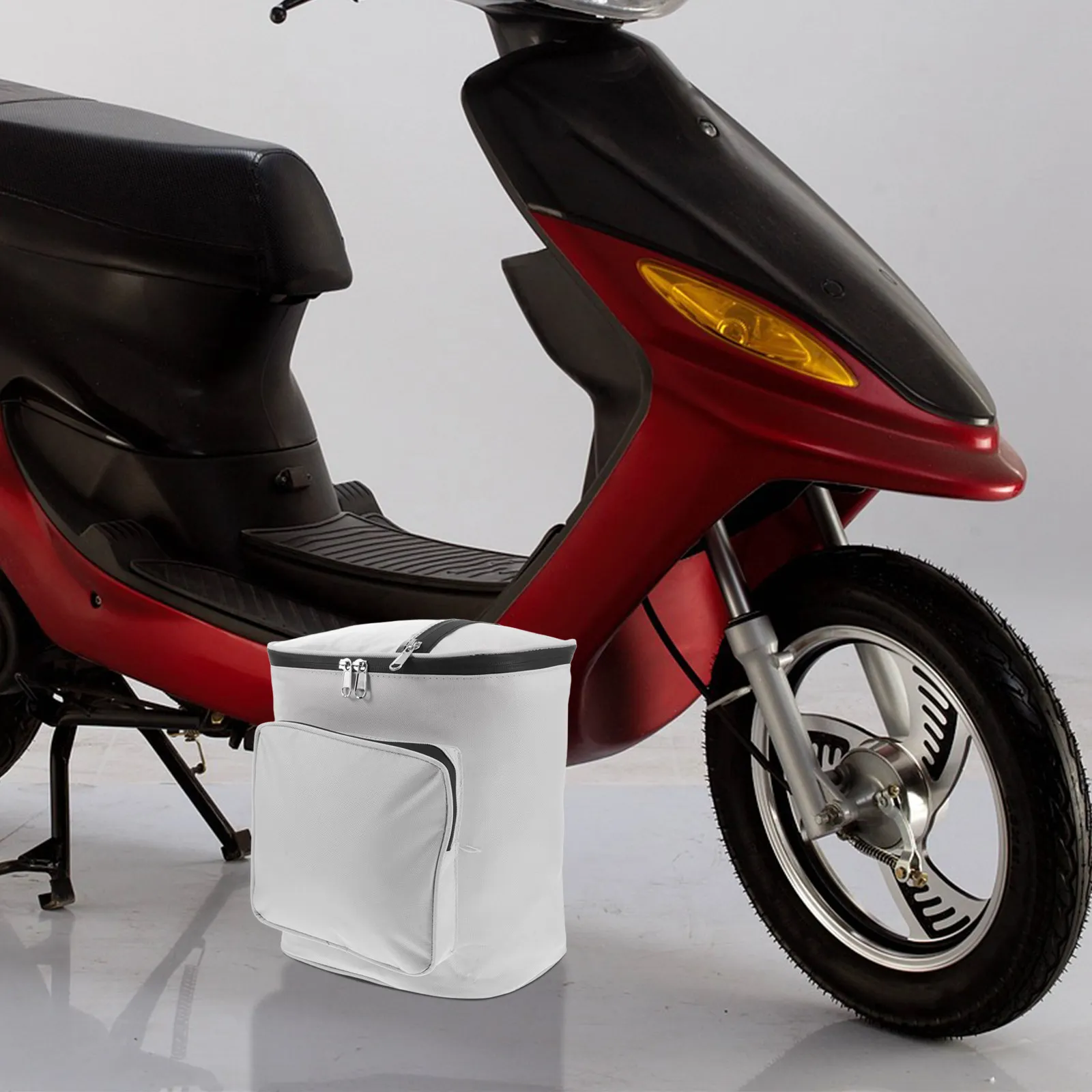 Large Waterproof Handlebar Bag Universal for Electric Scooter Front Storage Pouch Rainproof Motorbike Bicycle Travel