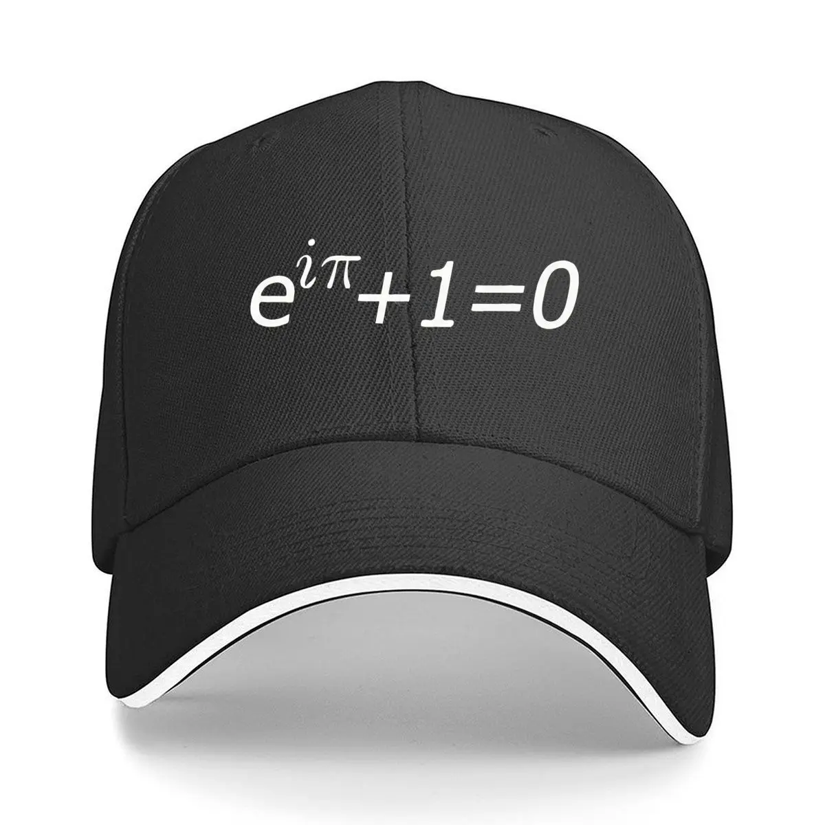 Euler Identity E I Pi Plus 1 Equals 0 Sandwich Baseball Cap Outdoor Workouts Sun Hat