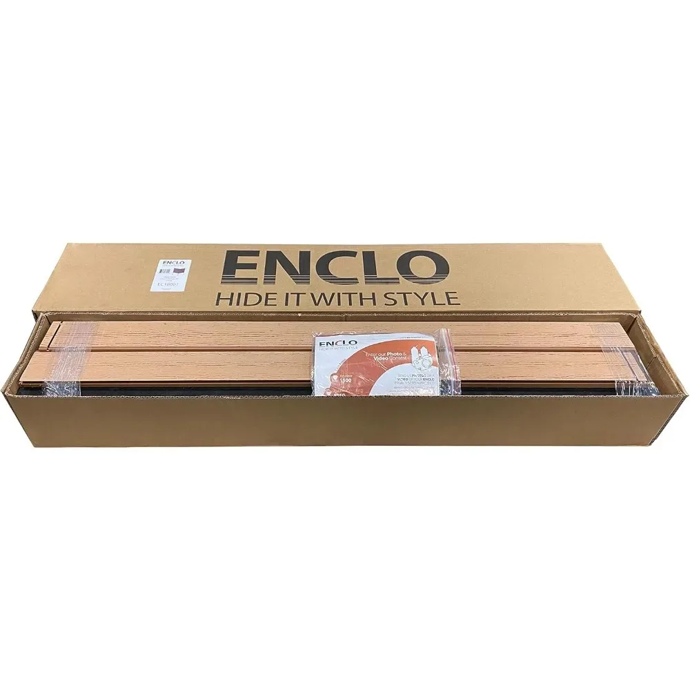 شاشة لوحة سياج للخصوصية الخارجية بطول 3.5 قدم، مجموعة No-Dig Kit Cedar Color 2-Pack سهلة التركيب #5